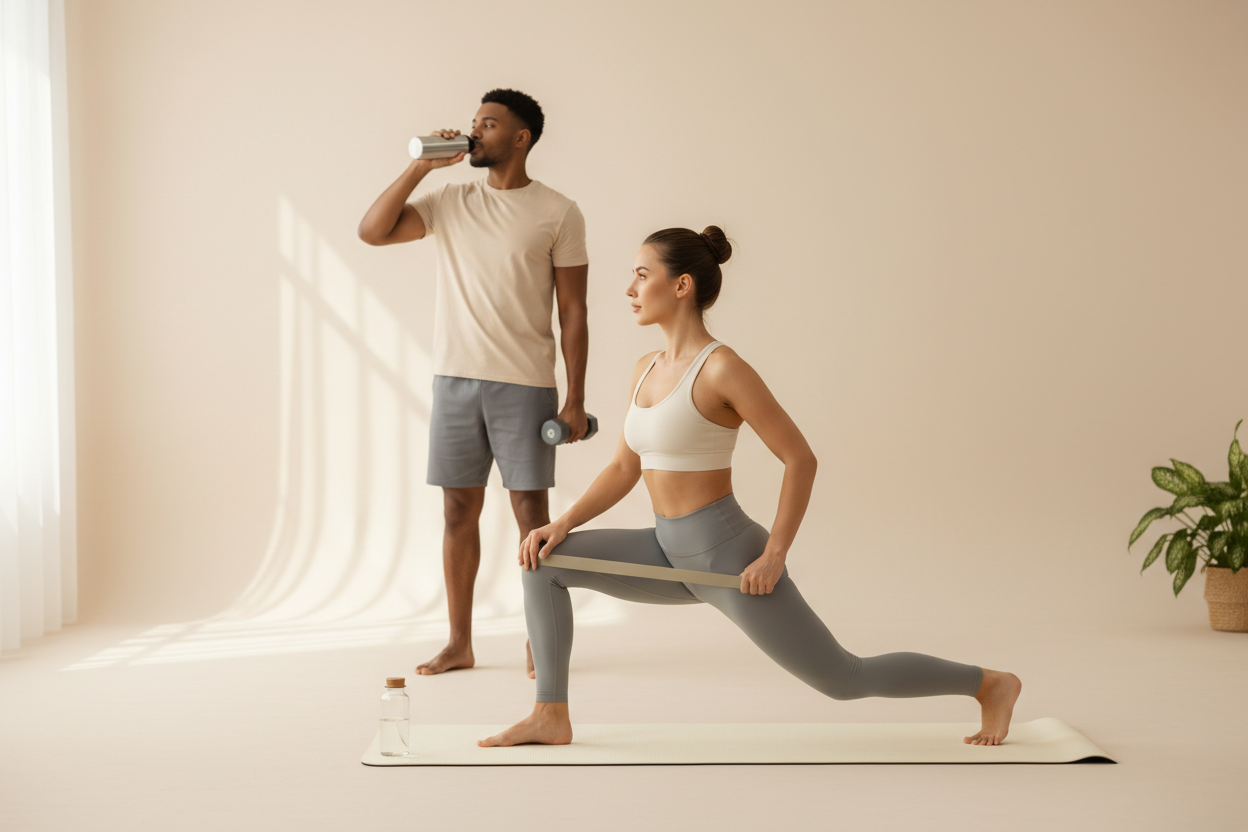 ok change the background and make the vibe more lighter and calm 